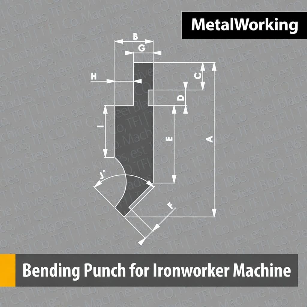 Hardened Alloy Steel Bending Punch