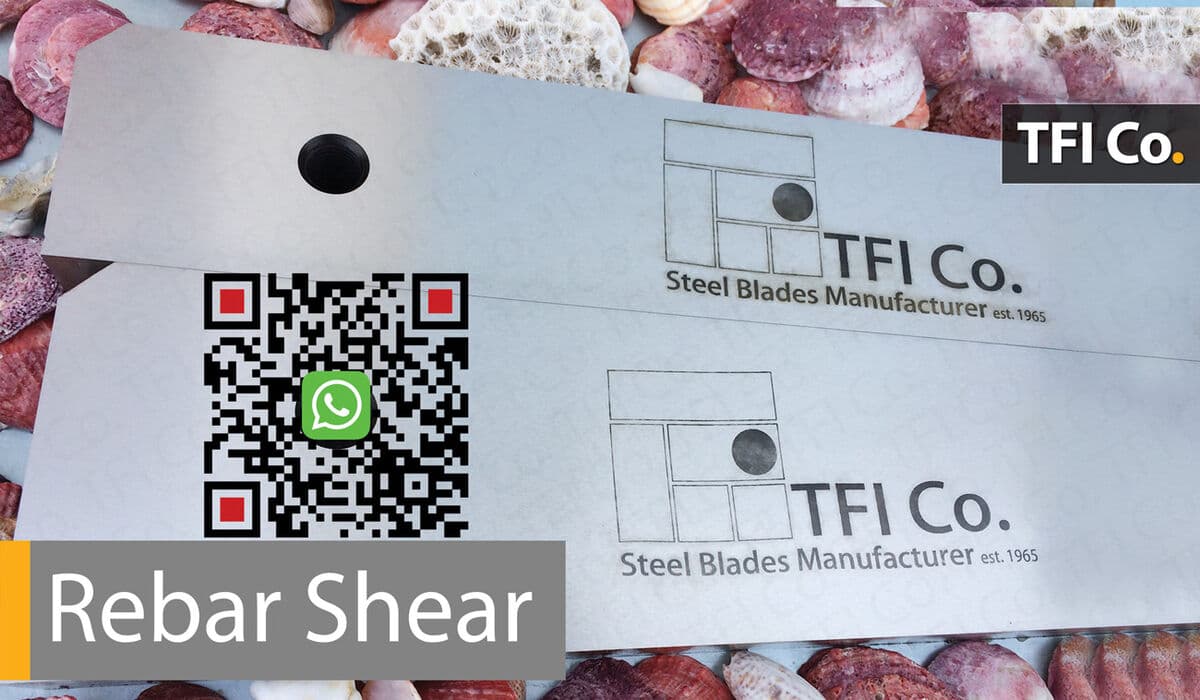 Ножи TFICO для нарезки арматуры на машинах OSCAM — поставщик ОАЭ для резки стальных прутков